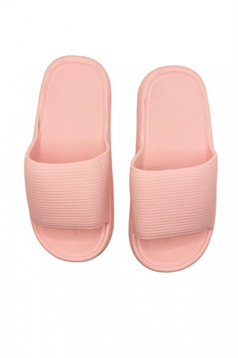 Papuci de dama, Tecos®, marime 36-37, roz, foarte usori, talpa anti-alunecare si aspect texturat, 24 centimetri [2]