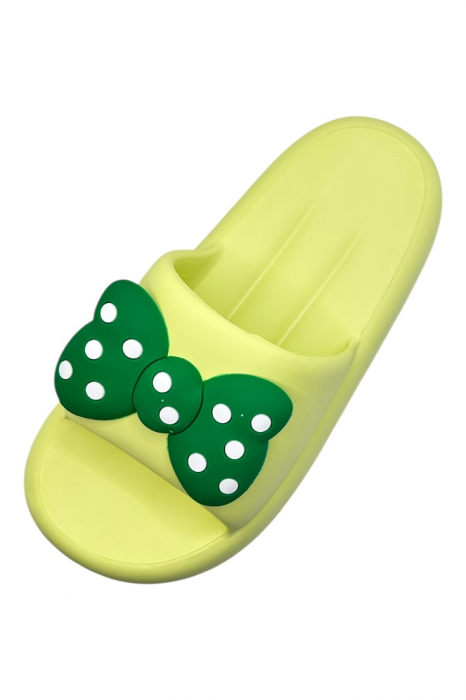 Papuci de dama, Tecos®, marime 36-37, verde cu imprimeu 3D funda, foarte usori, talpa anti-alunecare, 23.5 centimetri [5]