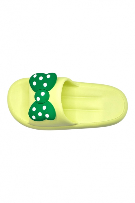Papuci de dama, Tecos®, marime 36-37, verde cu imprimeu 3D funda, foarte usori, talpa anti-alunecare, 23.5 centimetri [6]