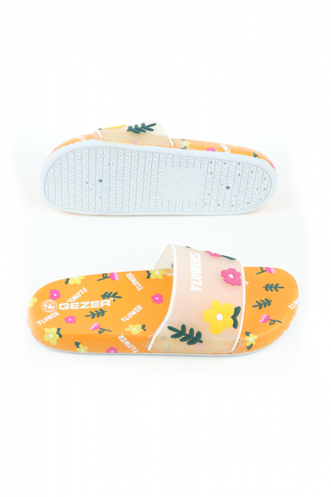 Papuci de Plajă cu Imprimeu Floral – Confort și Stil [2]