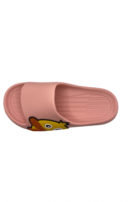 Papuci de plaja, roz cu imprimeu rățușca, mărimea 38-39, 25 centimetri [3]