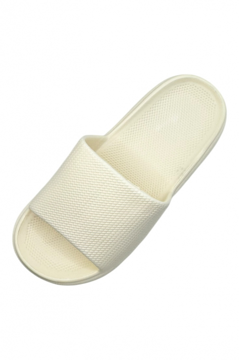 Papuci de plaja sau piscina pentru dama de tip Cloud Slides, Tecos®, marime 36-37, ultra usori, alb, 23.5 centimetri [3]