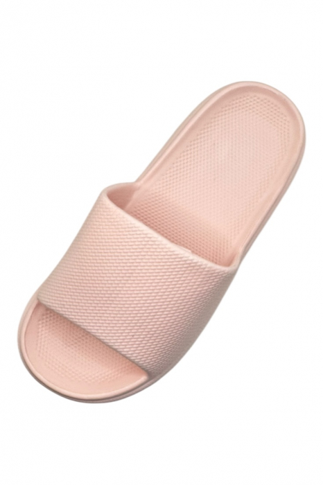 Papuci de plaja sau piscina pentru dama de tip Cloud Slides, Tecos®, marime 41-41, ultra usori, roz, 25.5 centimetri [6]