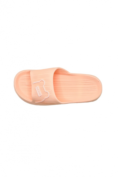 Papuci de plaja sau piscina pentru dama, Tecos, marime 36-37, ultra usori, imprimeu ursulet, roz, 23 centimetri [5]