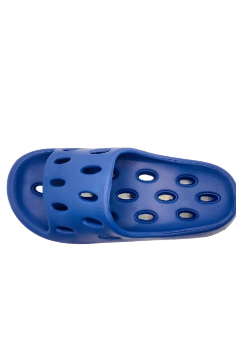 Papuci pentru adulti, Tecos, marime 44-45, albastru, foarte usori, talpa anti-alunecare si cu gauri, 27 centimetri [6]
