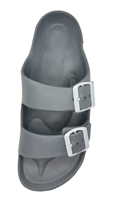 Papuci sport bărbați Tecos gri cu catarame ajustabile talpă EVA confortabilă [5]