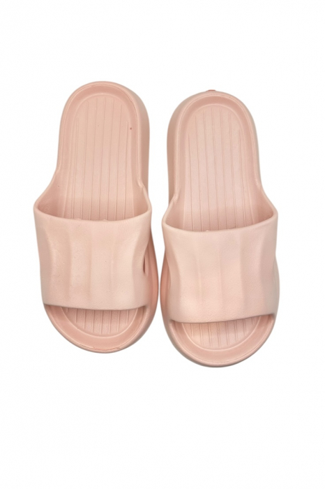 Papuci tip Cloud Slides pentru femei și bărbați, Tecos®, roz, marime 36-37, 24 centimetri, ultra confortabili, antiderapanți, ideali pentru interior și exterior [5]
