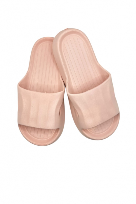 Papuci tip Cloud Slides pentru femei și bărbați, Tecos®, roz, marime 36-37, 24 centimetri, ultra confortabili, antiderapanți, ideali pentru interior și exterior [1]