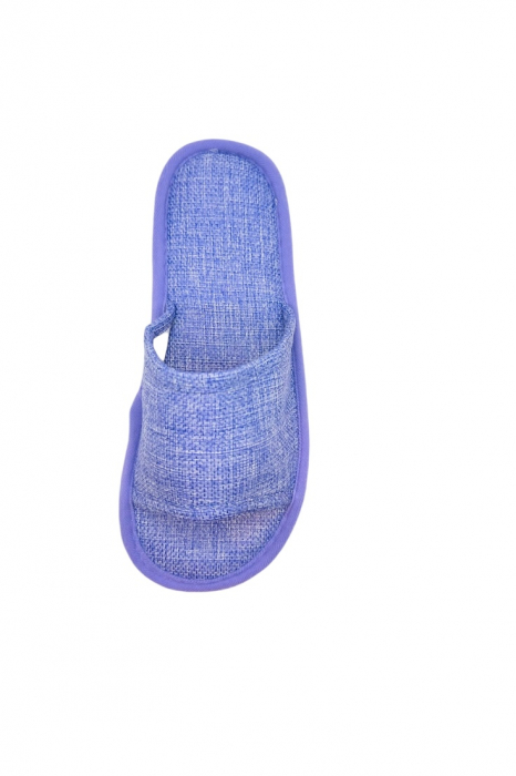 Papuci usori de casa pentru dama, Tecos®, mov, marime 36-37, greutate redusa, talpa joasa, 23 centimetri [5]