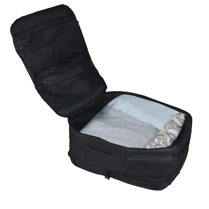 Rucsac CabinFly Pacemaker 40x30x20cm Negru – Bagaj Cabină Wizz Air [4]