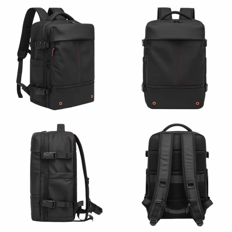 Rucsac extensibil Cracos cu compartiment vacuum, lacăt TSA, USB-C și pompă electrică inclusă [4]