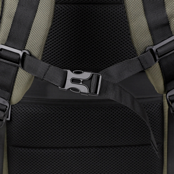 Rucsac Extensibil Laptop Cracos Verde 45x31x18-25 cm Capacitate 36-55L Impermeabil [16]