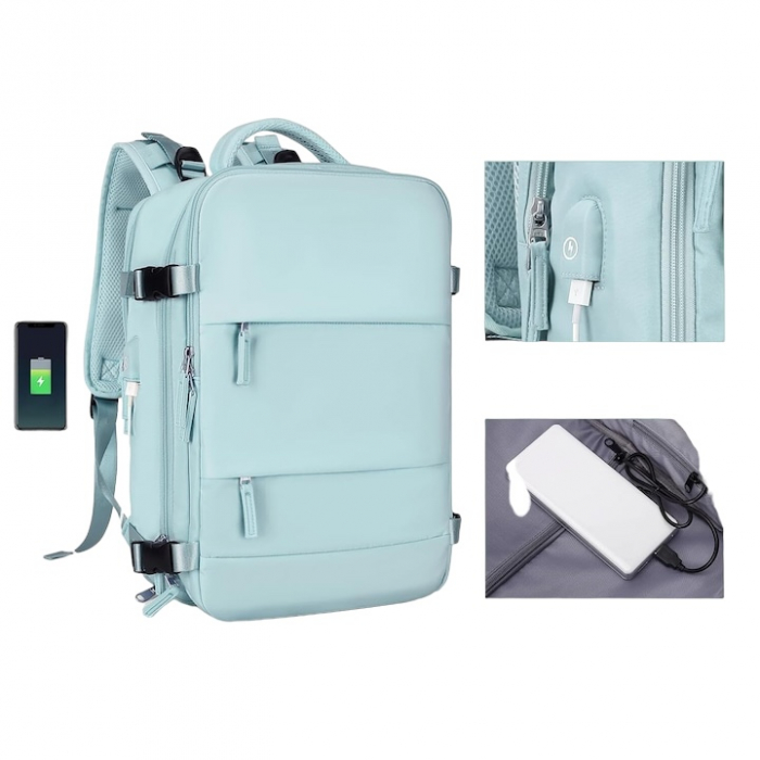 Rucsac multifuncțional Cracos albastru 45x35x20 cm [5]