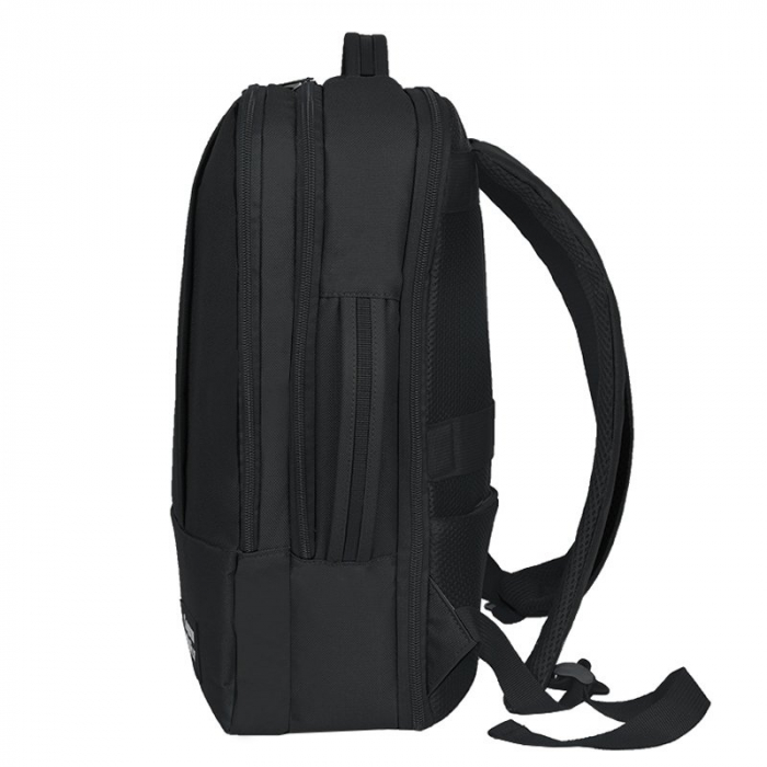 Rucsac pentru calatorii CabinFly Bellanca, poliester, negru, 40x30x10cm, extensibil pana la 40x30x15 cm, ideal ca bagaj de mana Lufthansa sau AirFrance [5]