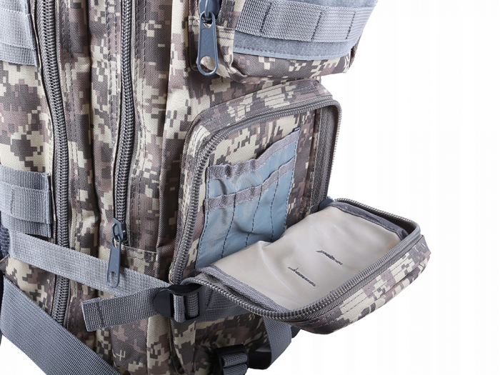 Rucsac tactic camuflaj cu compartimente multiple 43x25x24 cm [8]