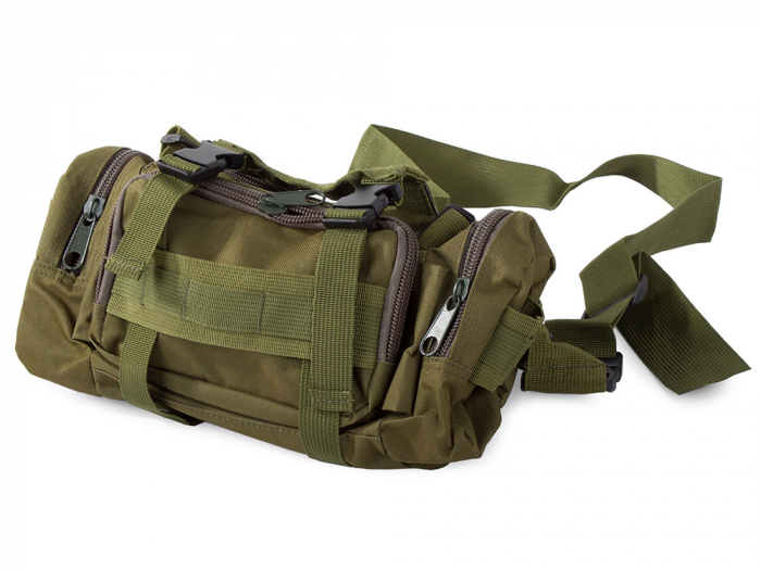 Rucsac tactic militar, Cracos®, dimensiuni 50x55x20cm, 45L, verde, ideal pentru drumetii, activitati in natura sau expeditii [13]