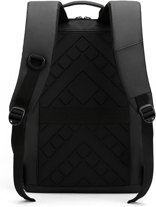 Rucsac Ultraslim Laptop Cracos Negru 40x29x10 cm 24L Rezistent la Apă [4]