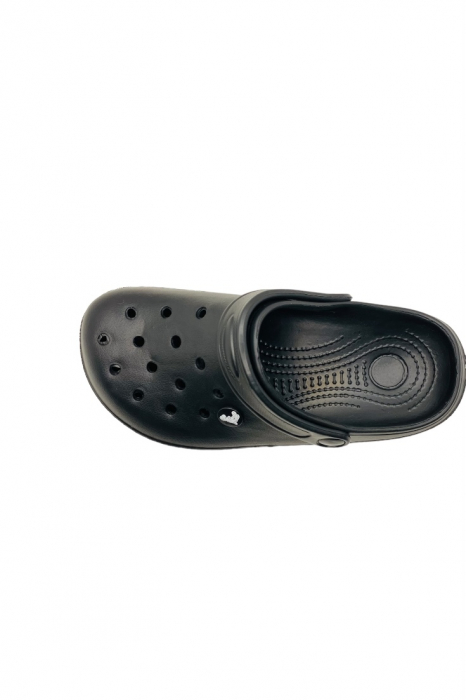 Saboti de gradina sau medicali pentru dama, Tecos, din material EVA, negru, marime 36, cu gauri pentru circulatia aerului, foarte usori, 22.5 centimetri [6]