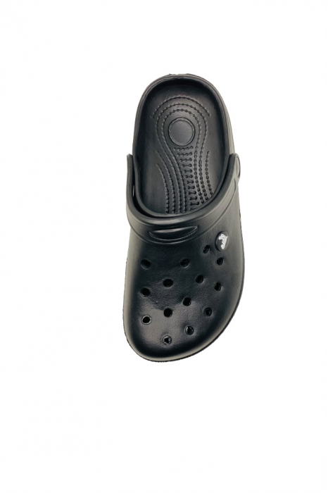 Saboti de gradina sau medicali pentru dama, Tecos, din material EVA, negru, marime 36, cu gauri pentru circulatia aerului, foarte usori, 22.5 centimetri [4]