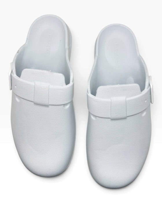 Saboți medicali unisex Tecos albi [6]