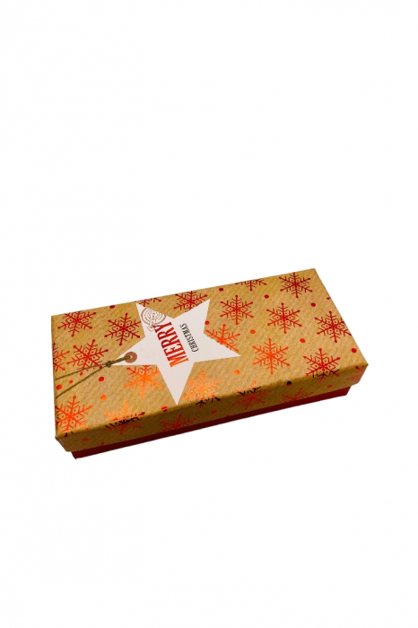 Set 2 Perechi Sosete cu Model de Craciun, gri și roșu, marime 41-44, 2 perechi [2]