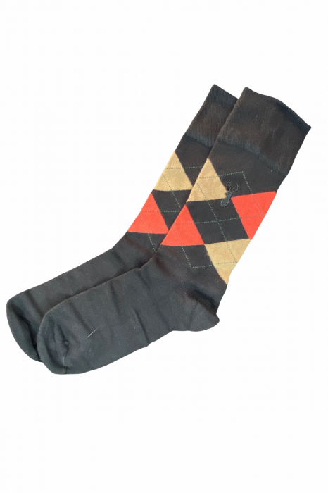 Set 6 perechi sosete din bambus pentru barbati, multicolore, marimi 41-44 [3]