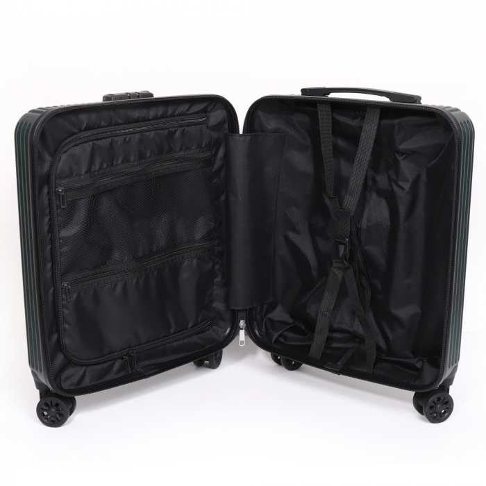 Set CabinFly Ryanair Priority – Troller și Rucsac Negru 55x40x20 + 40x30x20 [3]