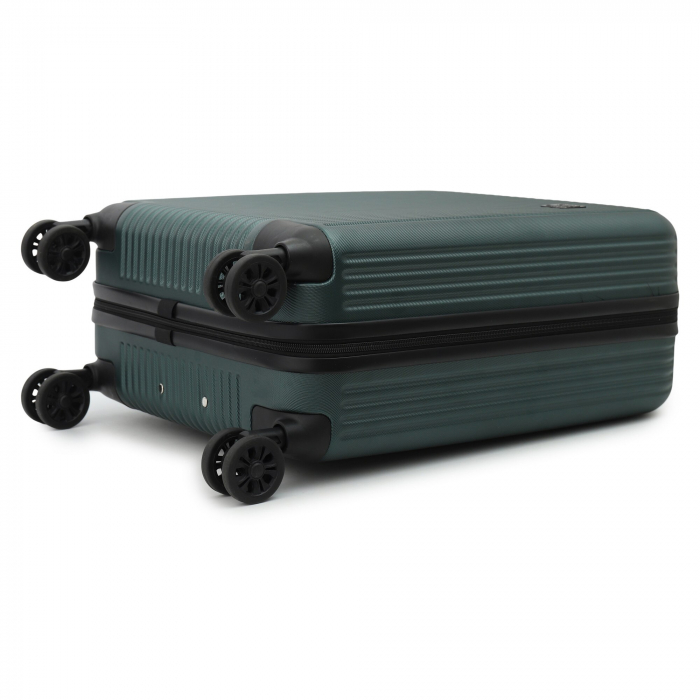 Set CabinFly Ryanair Priority – Troller 55x40x20 + Rucsac 40x30x20 Verde [3]