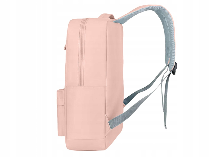 Set călătorie Cracos roz cu rucsac laptop USB și trusă cosmetică 9 piese [5]