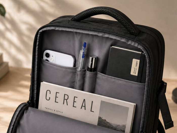 Set calatorie rucsac vacuum Cracos 50x36x23 cm cu pompa electrica si accesorii incluse [9]