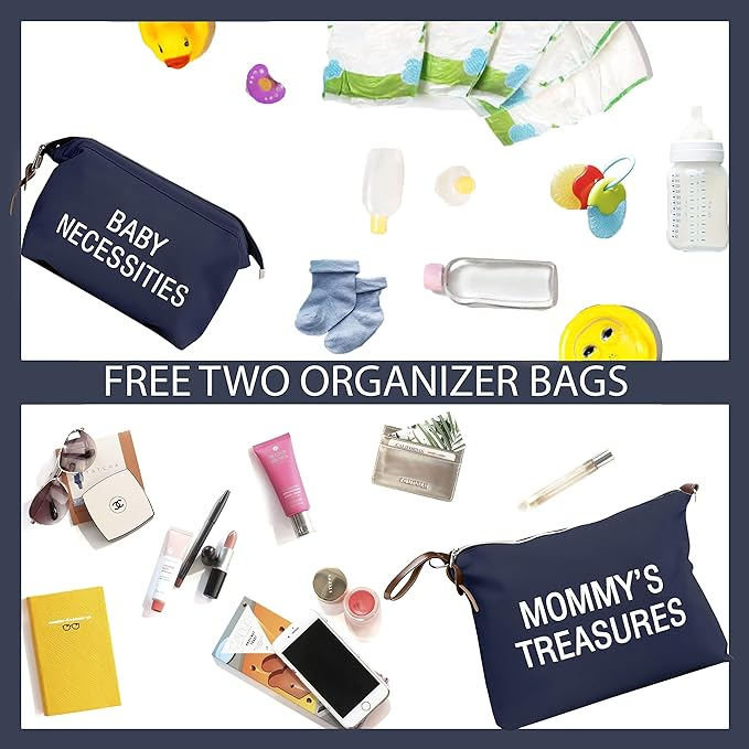 Set de voiaj Mommy Bag Cracos 3 Genti – Rezistent la Apă & Multifuncțional [4]