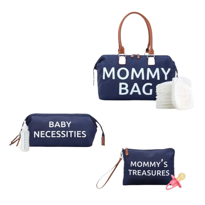Set de voiaj Mommy Bag Cracos 3 Genti – Rezistent la Apă & Multifuncțional [3]