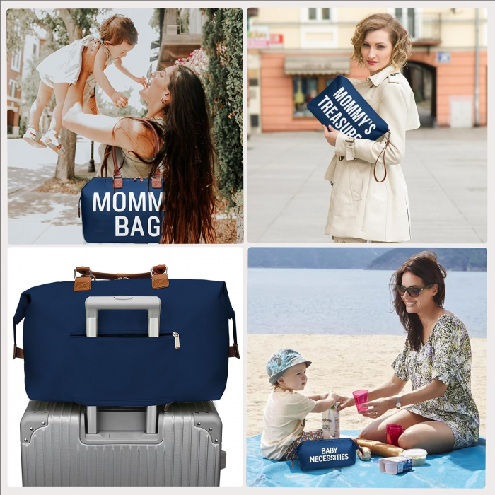 Set de voiaj Mommy Bag Cracos 3 Genti – Rezistent la Apă & Multifuncțional [5]