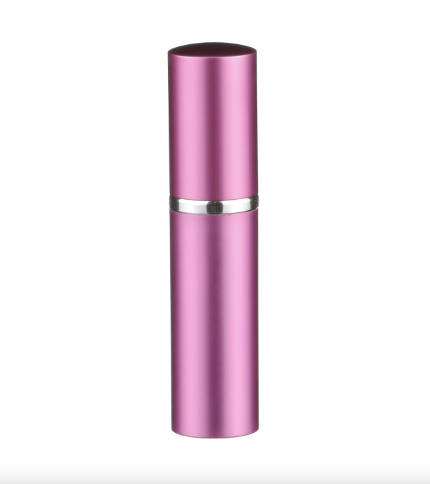 Set recipiente parfumuri pentru calatorie, Tecos®, reincarcabil, culoare roz, 10ml, ideal pentru travel sau decantare, 2 sticlute [2]