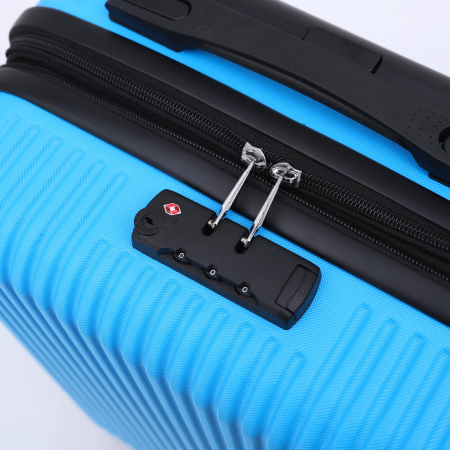 Bagaj de cabină CabinFly Cruisair Sky Blue 55x35x22-25 cm 48L ABS [6]