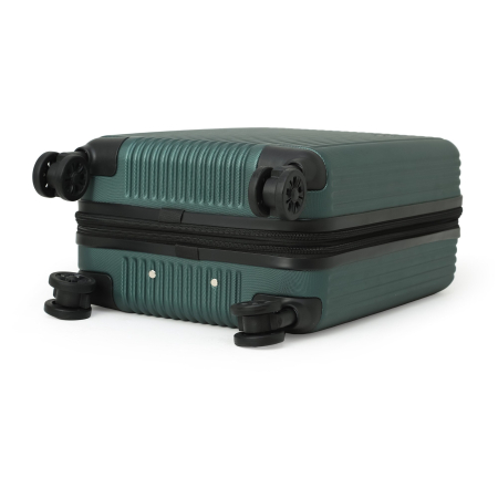 Bagaj de cabină CabinFly Cruisair 55x35x22/25 cm ABS verde – troller 48L pentru Air France, KLM și TAROM [2]