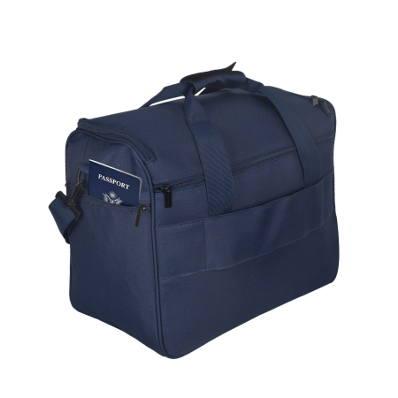 Geantă de voiaj CabinFly 40x30x20 cm albastra bagaj cabină Wizz Air Ryanair [3]