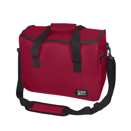 Bagaje de cabina CabinFly - Geantă de voiaj CabinFly 40x30x20 cm roșie bagaj cabină Wizz Air Ryanair