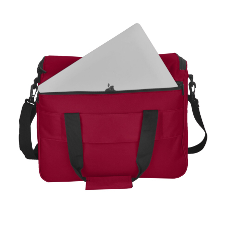 Geantă de voiaj CabinFly 40x30x20 cm roșie bagaj cabină Wizz Air Ryanair [3]