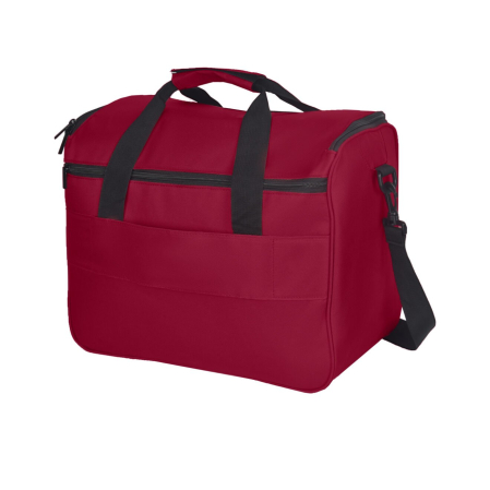 Geantă de voiaj CabinFly 40x30x20 cm roșie bagaj cabină Wizz Air Ryanair [2]