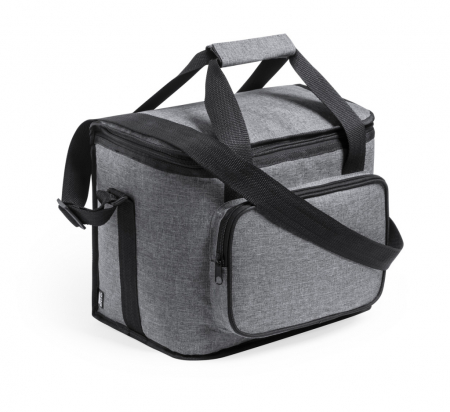 Geanta termoizolanta pentru picnic sau camping, Tecos, 15L, dimensiuni 30 x 22 x 21 cm, gri [7]