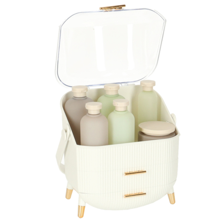 organizator-portabil-cosmetice-bijuterii-Tecos-2-sertare-vitrina-alb [4]