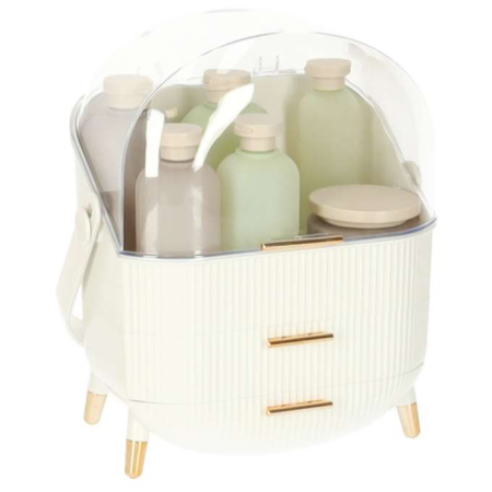 organizator-portabil-cosmetice-bijuterii-Tecos-2-sertare-vitrina-alb [1]