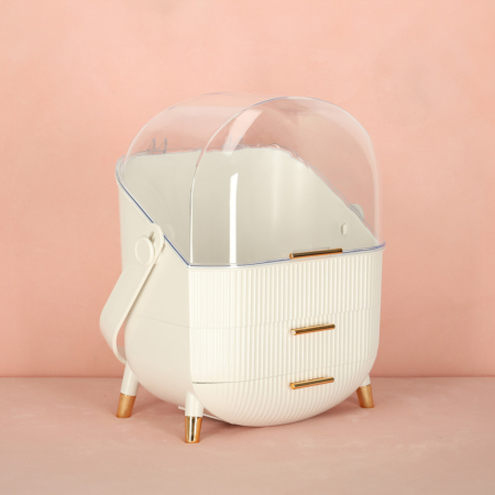 organizator-portabil-cosmetice-bijuterii-Tecos-2-sertare-vitrina-alb [6]