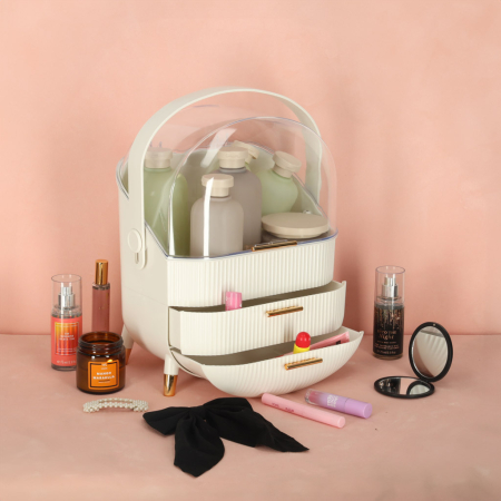 organizator-portabil-cosmetice-bijuterii-Tecos-2-sertare-vitrina-alb [11]