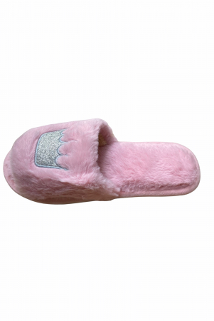 Papuci casa dama, roz, marime 40-41, 27 centimetri [1]