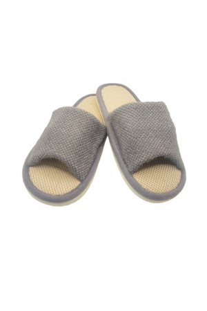 Papuci de casa decupati pentru barbati, TECOS, marime 40-41, talpa foarte comoda, 27 centimetri [2]