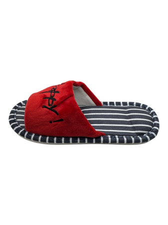 Papuci de casă decupați unisex Tecos® roșu cu talpă respirabilă și antiderapantă – mărimi 36-45 [1]