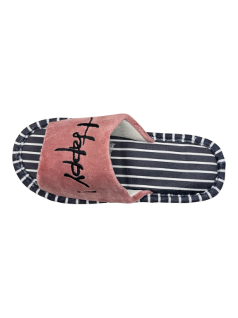 Papuci de casă decupați unisex Tecos® roz cu talpă respirabilă și antiderapantă – mărimi 36-45 [2]