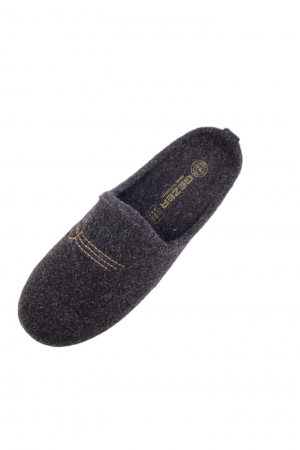 Papuci de casa pentru bărbați, maro, mărime 40, branț detașabil și călcâi [5]